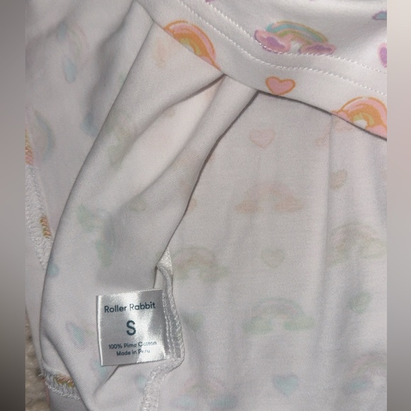 NWOT Roller Rabbit x Stoney Clover Limited Edition Cotton Candy Clouds Top Small - Picture 10 of 10
